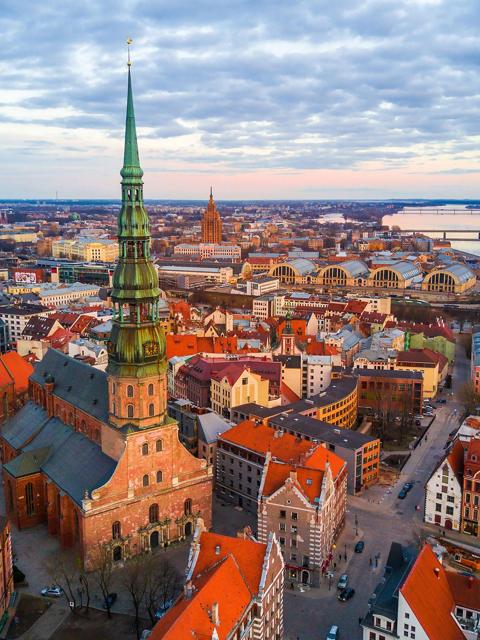 Riga Old Town, Latvia